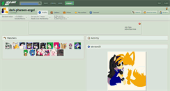 Desktop Screenshot of dark-pharaon-angel.deviantart.com