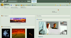 Desktop Screenshot of dogabone.deviantart.com