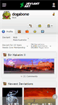 Mobile Screenshot of dogabone.deviantart.com
