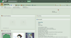 Desktop Screenshot of gaara-fan.deviantart.com