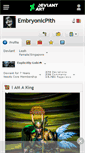 Mobile Screenshot of embryonicpith.deviantart.com