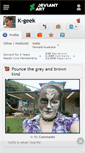 Mobile Screenshot of k-geek.deviantart.com
