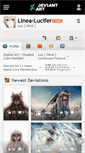 Mobile Screenshot of linea-lucifer.deviantart.com