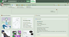 Desktop Screenshot of moonpool13.deviantart.com