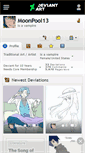 Mobile Screenshot of moonpool13.deviantart.com