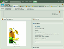 Tablet Screenshot of phillipah.deviantart.com