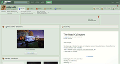 Desktop Screenshot of colpewole.deviantart.com