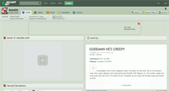 Desktop Screenshot of konxix.deviantart.com