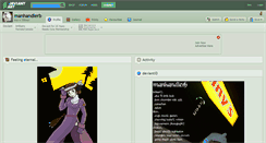 Desktop Screenshot of manhandlerb.deviantart.com