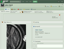 Tablet Screenshot of nuke-vizard.deviantart.com