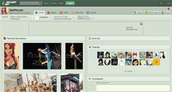 Desktop Screenshot of dehpiccini.deviantart.com