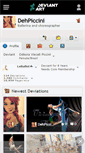 Mobile Screenshot of dehpiccini.deviantart.com
