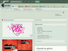 Tablet Screenshot of lauwtje.deviantart.com