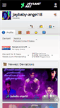 Mobile Screenshot of jaybaby-angel18.deviantart.com