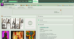 Desktop Screenshot of morganico-com.deviantart.com