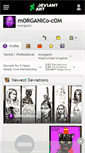 Mobile Screenshot of morganico-com.deviantart.com