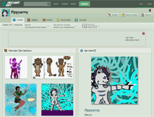 Tablet Screenshot of flippyarmy.deviantart.com