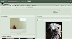Desktop Screenshot of ellekitty.deviantart.com