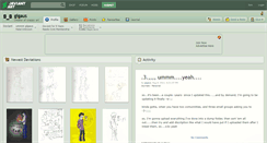 Desktop Screenshot of gigaus.deviantart.com