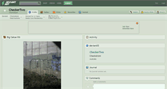 Desktop Screenshot of checkertwo.deviantart.com
