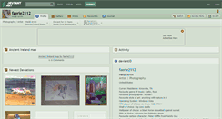Desktop Screenshot of faerie2112.deviantart.com