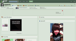 Desktop Screenshot of mangocat2.deviantart.com