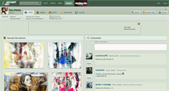 Desktop Screenshot of lou-mora.deviantart.com