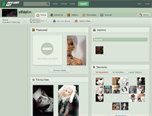 Tablet Screenshot of elfdoll.deviantart.com