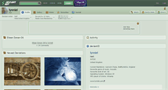 Desktop Screenshot of lynniel.deviantart.com