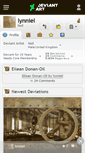 Mobile Screenshot of lynniel.deviantart.com