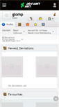 Mobile Screenshot of glomp.deviantart.com