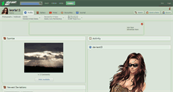 Desktop Screenshot of leoria13.deviantart.com