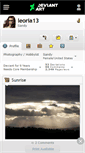 Mobile Screenshot of leoria13.deviantart.com