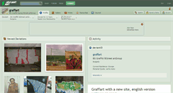 Desktop Screenshot of graffart.deviantart.com