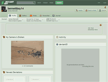 Tablet Screenshot of bennettboy14.deviantart.com