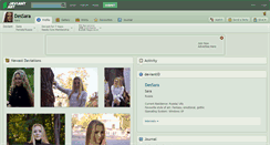 Desktop Screenshot of dessara.deviantart.com
