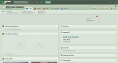 Desktop Screenshot of dark-soul-unsaved.deviantart.com