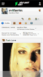 Mobile Screenshot of evilfaeries.deviantart.com
