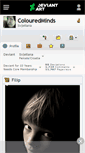 Mobile Screenshot of colouredminds.deviantart.com