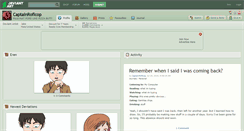 Desktop Screenshot of captainroflcop.deviantart.com