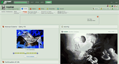 Desktop Screenshot of krasblak.deviantart.com