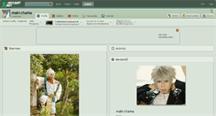 Desktop Screenshot of maki-chama.deviantart.com