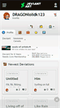 Mobile Screenshot of dragonlolidk123.deviantart.com