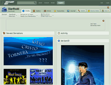 Tablet Screenshot of gianrodd.deviantart.com