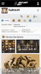 Mobile Screenshot of fudin649.deviantart.com