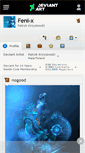 Mobile Screenshot of feni-x.deviantart.com
