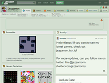 Tablet Screenshot of jezzamon.deviantart.com