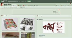 Desktop Screenshot of lucifer2004x.deviantart.com
