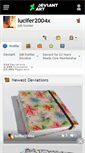 Mobile Screenshot of lucifer2004x.deviantart.com