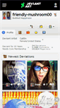 Mobile Screenshot of friendly-mushroom00.deviantart.com